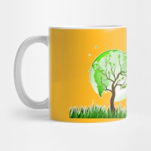 Save Tree Save earth Mug